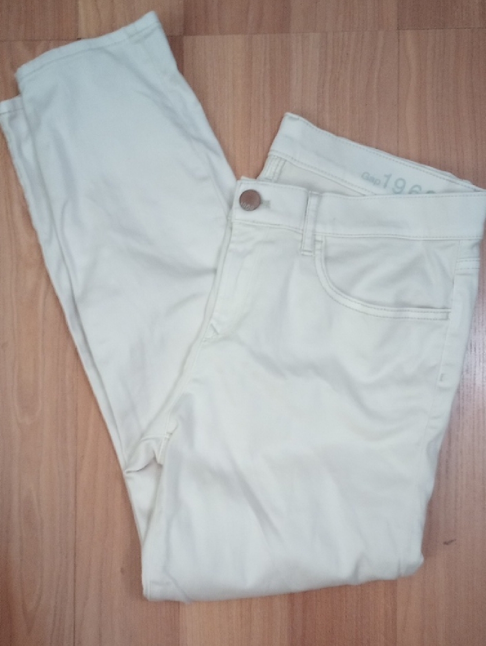 GAP Women's Cream Skinny Jeans